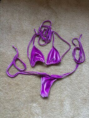 Like New Nemesis Apparel Bikini  - Orchid purple, Size M